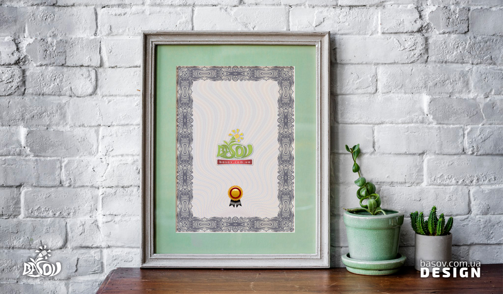 Розробка дизайну диплому, сертифікату, грамоти, подяки