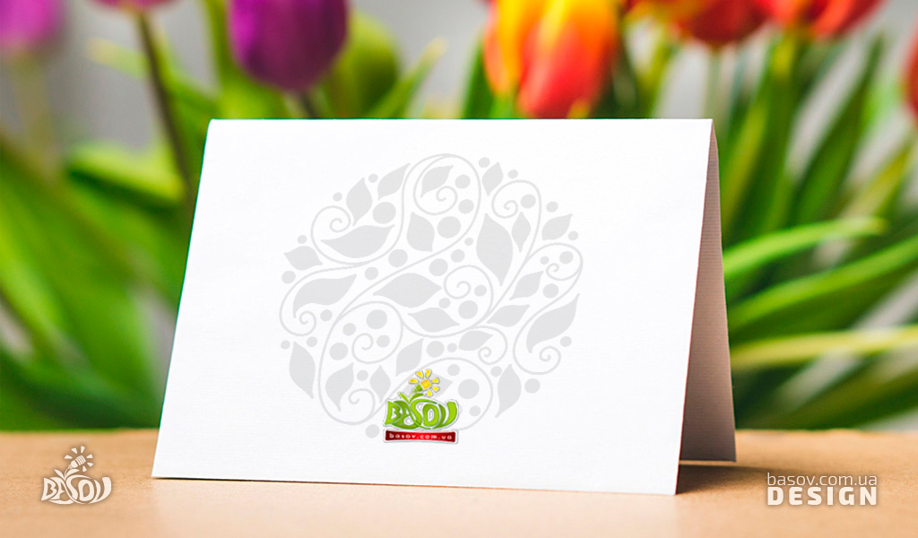 Розробка дизайну вітальної листівки